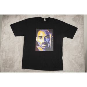 Kobe Bryant Pop Art Graphic T-Shirt – Los Angeles Apparel – Size L – Made in USA
